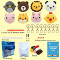 Bear And Lion Pattern Crochet Kit Adult Handmade Art Animal Crochet Thread And Thread Craftsmanship Gift Giving