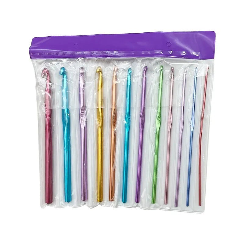 Muliti-Type Crochet Hooks Set Kit for Beginners Knitting Needles Multi Size Mix Tools Creative Crafts Essential DIY Weaving